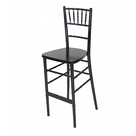 Atlas Commercial Products Chiavari Bar Stool, Black CBS4BK